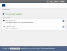 Tablet Screenshot of lms.gsi-elearning.de